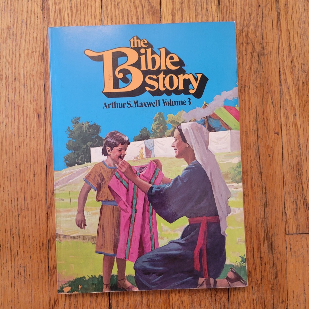 Arthur S Maxwell The Bible Story‎ Volume 3 Blue Softcover Illustrated 1982 Book